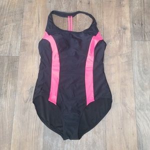 Catalina Bathing Suit Black Coral 12/14